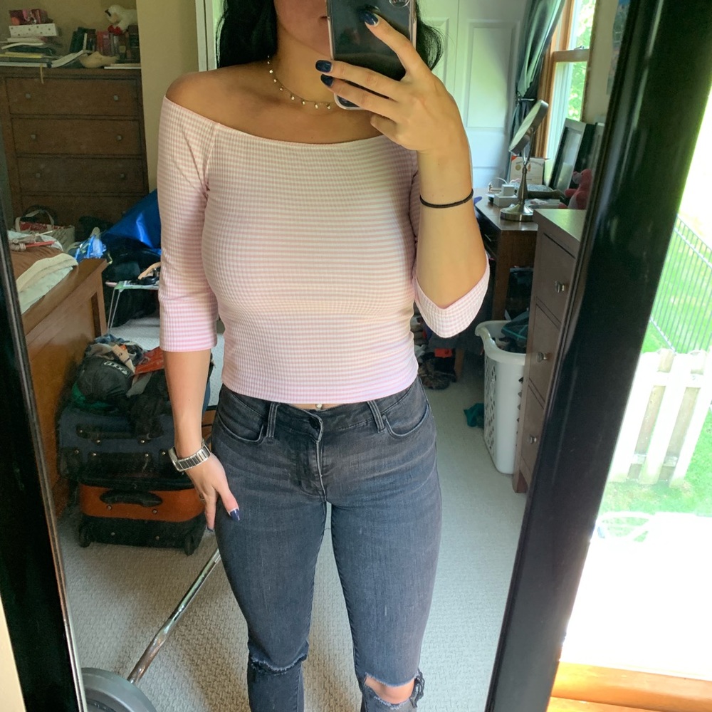 Off shoulder top